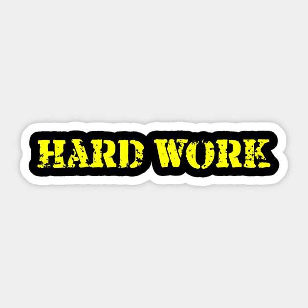 Hard Work Sticker by machasting